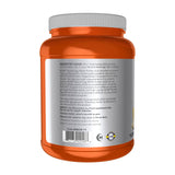 Etiqueta nutricional NOW Foods proteina clara de huevo con BCAA