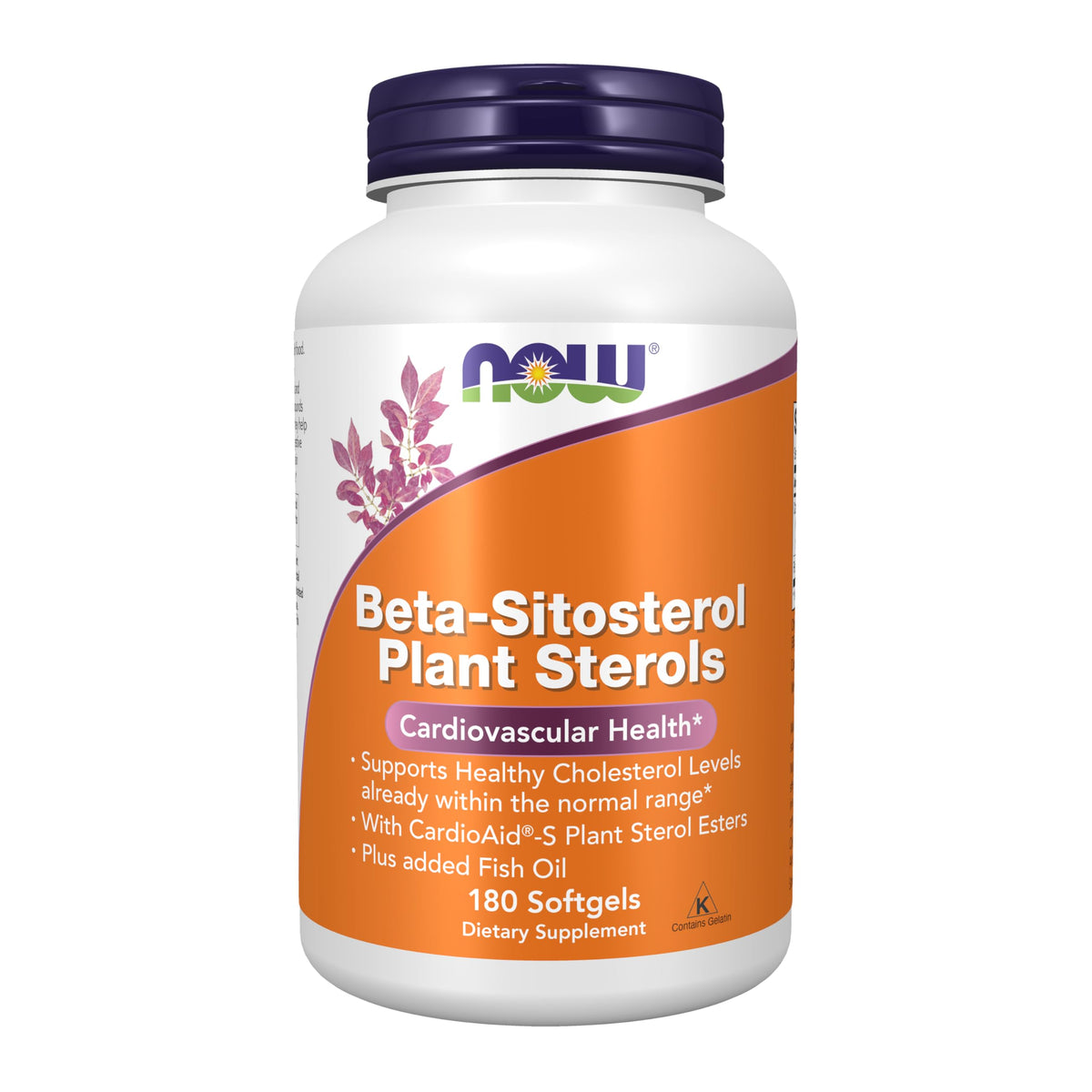 NOW Foods Beta-Sitosterol Esters en botella, cápsulas para uso diario