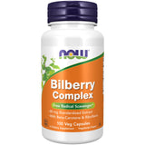 NOW Foods Bilberry Complex, botella: posible apoyo antioxidante diario