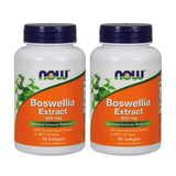NOW Foods Boswellia Extract cápsulas suaves en frascos dobles para uso diario