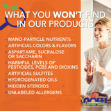 Interior de cápsulas NOW Foods Boswellia Extract para ingesta diaria