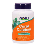 NOW Foods calcio de coral 1000 mg, cápsulas fáciles de incorporar