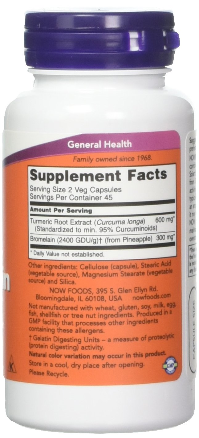 NOW Foods cápsulas vegetales para consumo diario