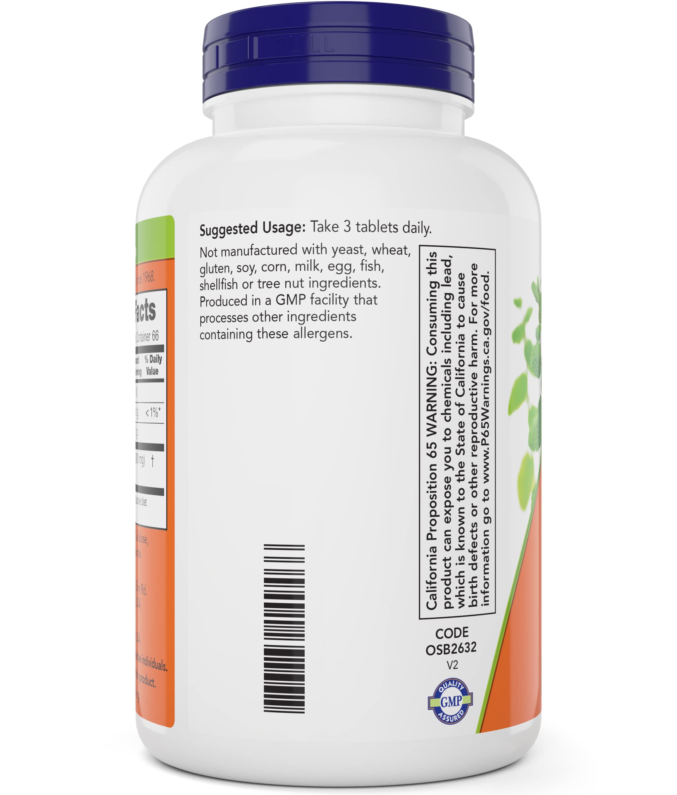 Dos botes de chlorella en estante para tu plan de suplementación.
