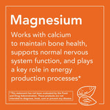 NOW Foods Citrato de magnesio 200 mg, sello GMP y garantía de calidad