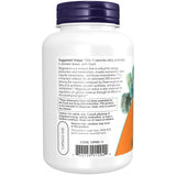 NOW Foods Citrato de Magnesio: etiqueta clara y legible del producto.