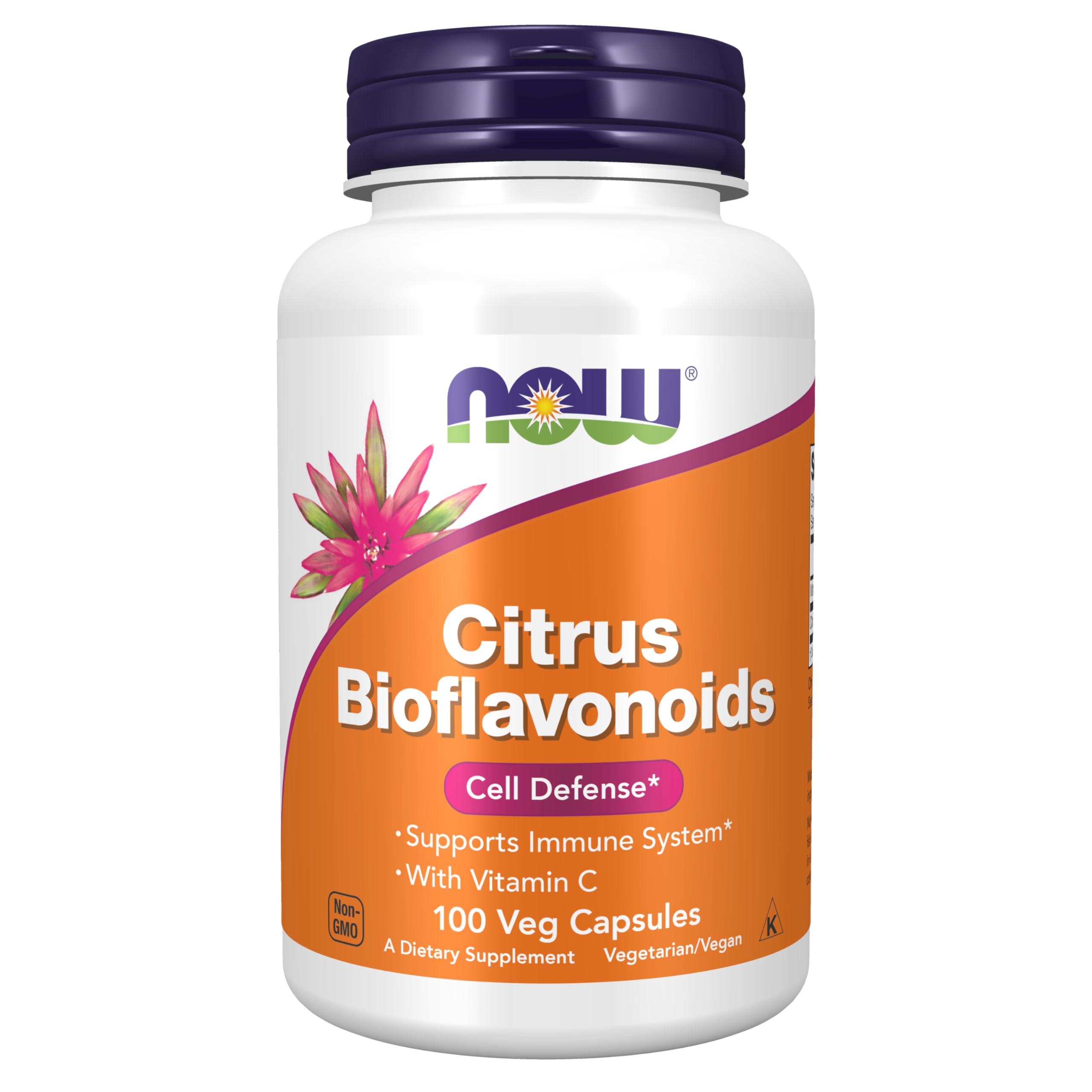 NOW Foods Citrus Bioflavonoids 700 mg, botella: apoyo diario al sistema inmune