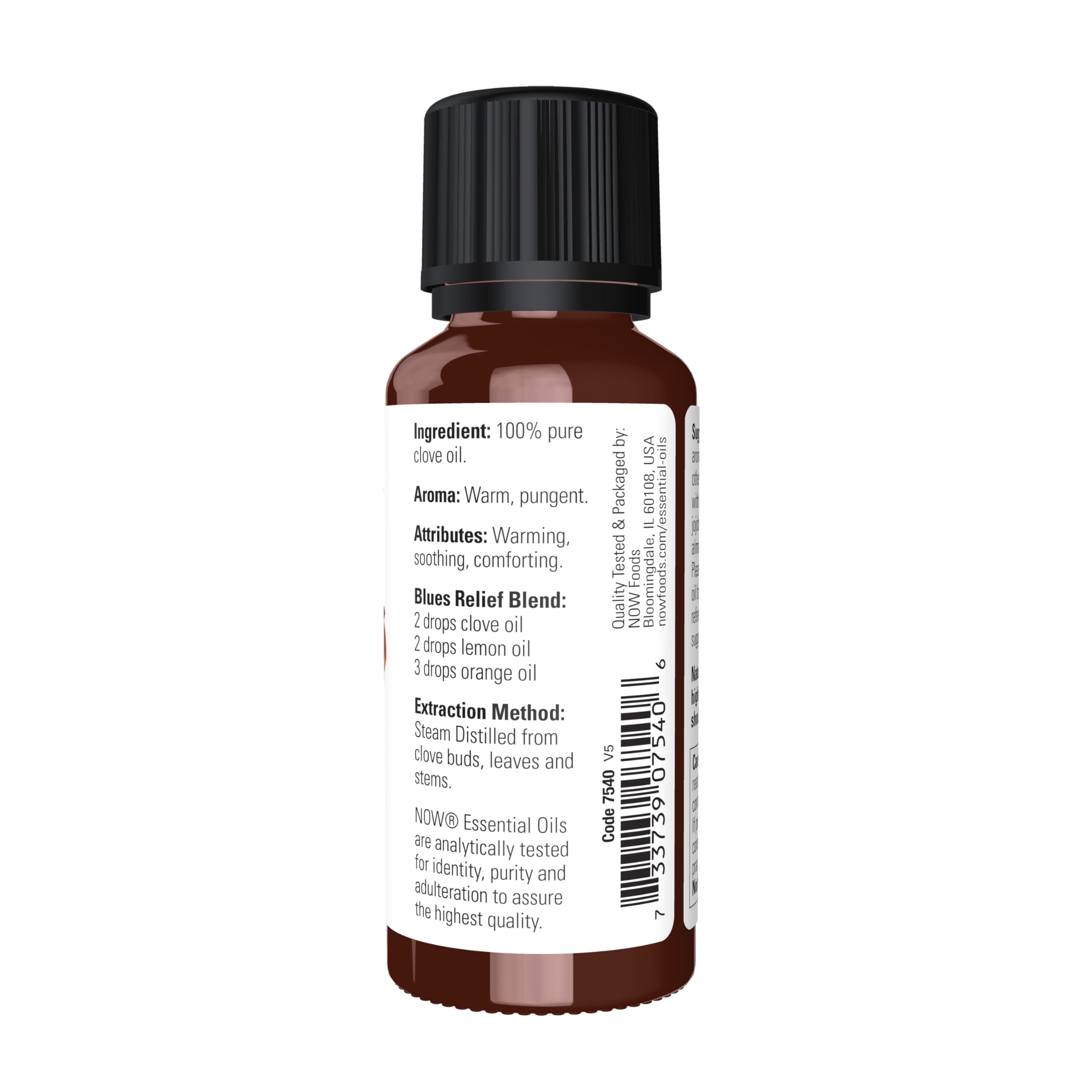 NOW Foods Clavo Aceite: difusor emana aroma reconfortante.