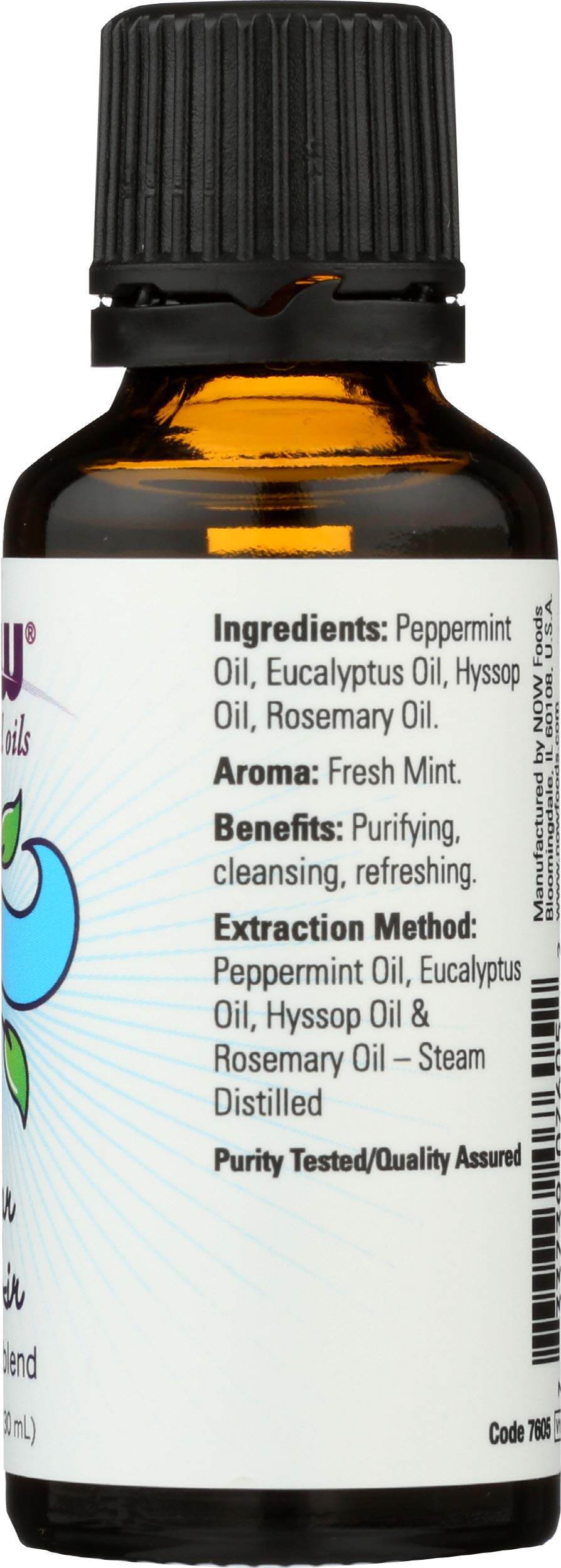 NOW Foods Clear The Air, aceite esencial versátil para difusor