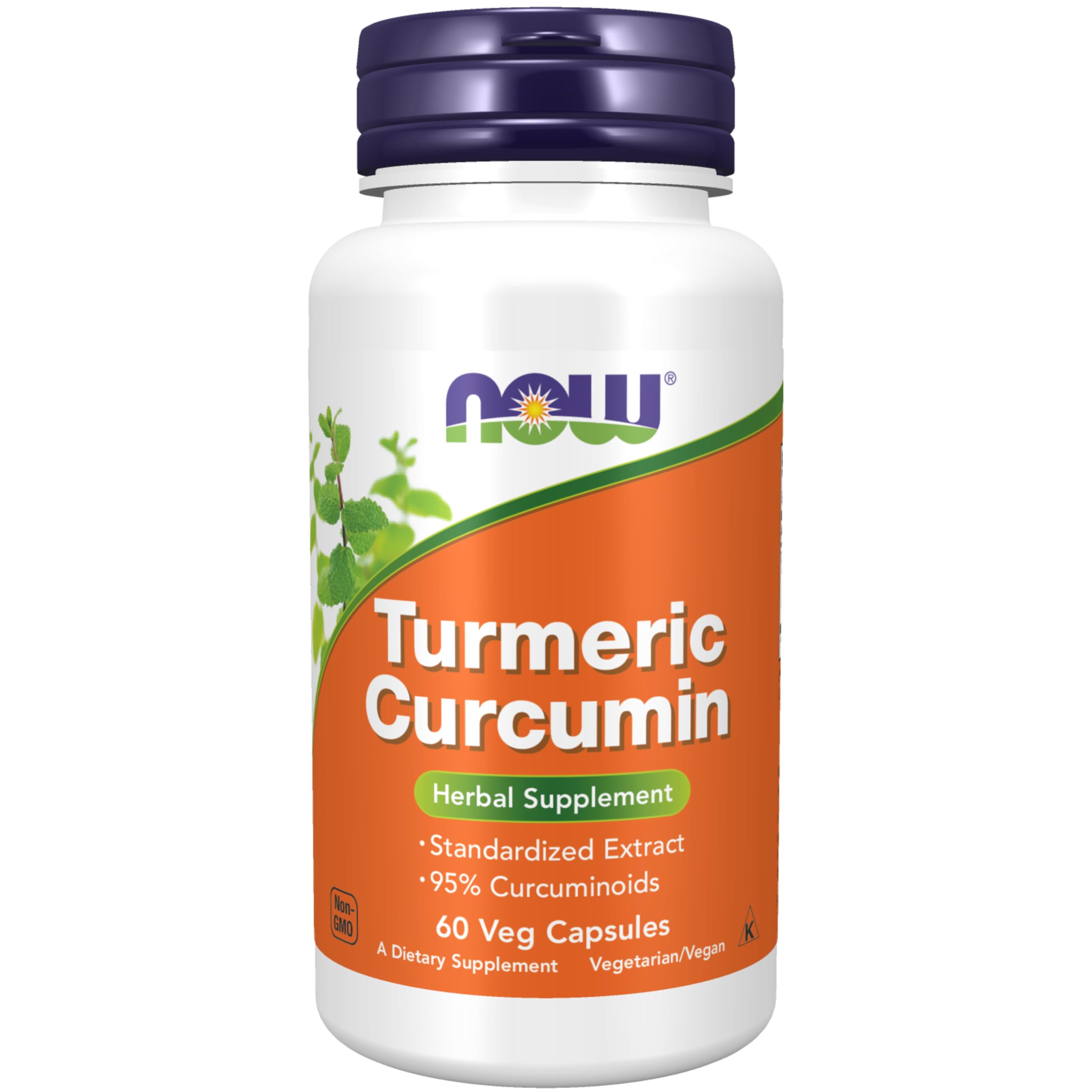 NOW Foods curcuma extracto de raíz en cápsulas para uso diario
