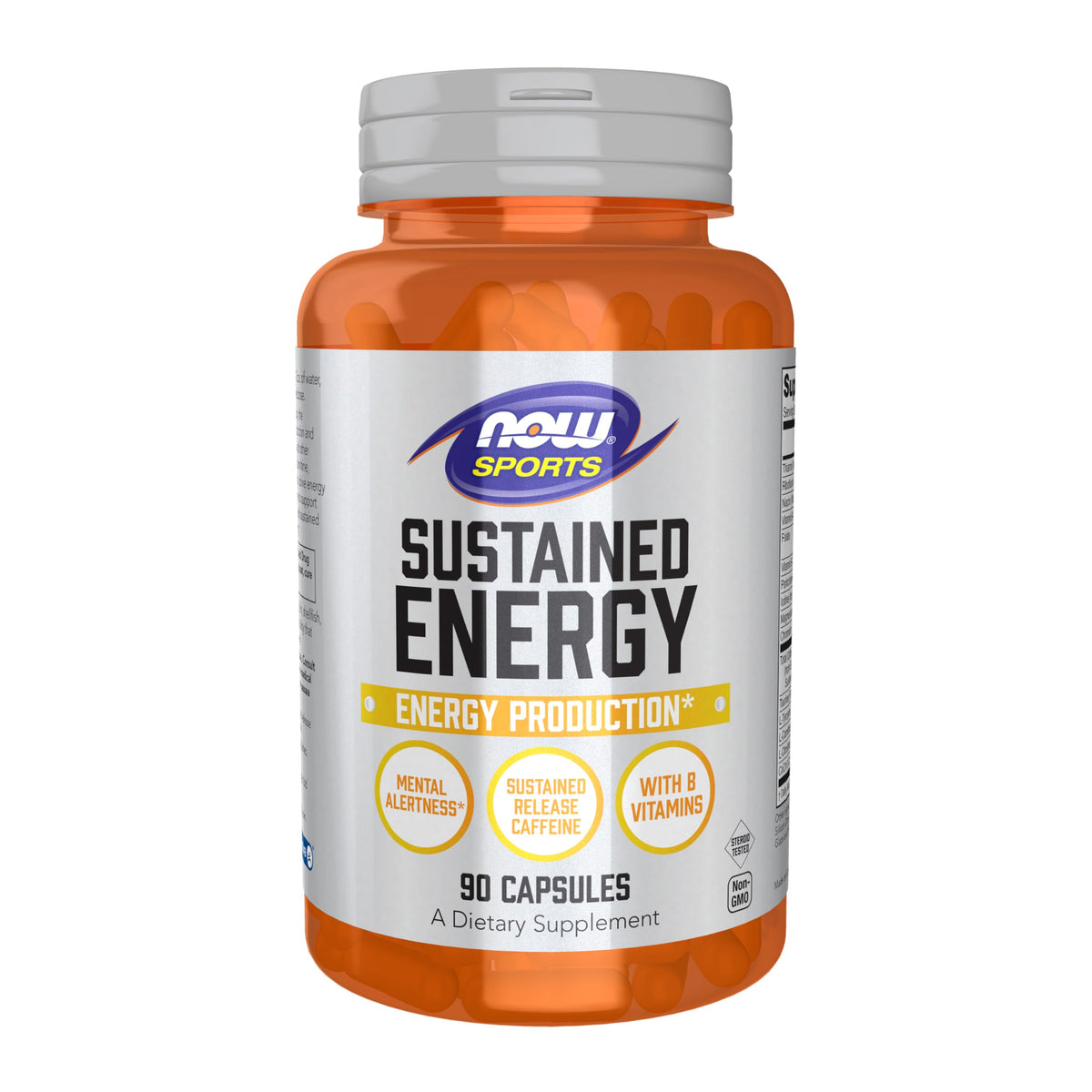 NOW Foods Sports: energía sostenida en cápsulas para rendimiento diario