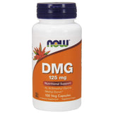 NOW Foods DMG capsulas 125 mg en paquete triple para uso diario