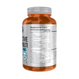 NOW Foods Etiqueta aminoácidos libres, ZMA y tribulus para apoyo atlético.