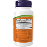 NOW Foods etiqueta del producto con ingredientes y certificaciones