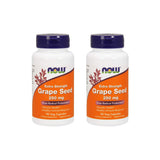 NOW Foods Extracto de Semilla de Uva botella de 90 cápsulas, polifenoles para la rutina diaria