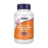 NOW Foods Fosfatidilserina 300 mg, botella; posible apoyo a la memoria y función cerebral.