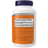 NOW Foods GABA 750 mg botella en primer plano para la toma diaria.