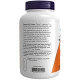 NOW Foods GABA 750 mg, etiqueta que destaca certificaciones kosher y sin OGMs.