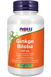 NOW Foods Ginkgo Biloba 120 mg cápsula vegetal, posible apoyo a la concentración diaria