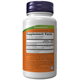 NOW Foods ginseng americano etiqueta de producto resalta raíces cultivadas y ginsenósidos