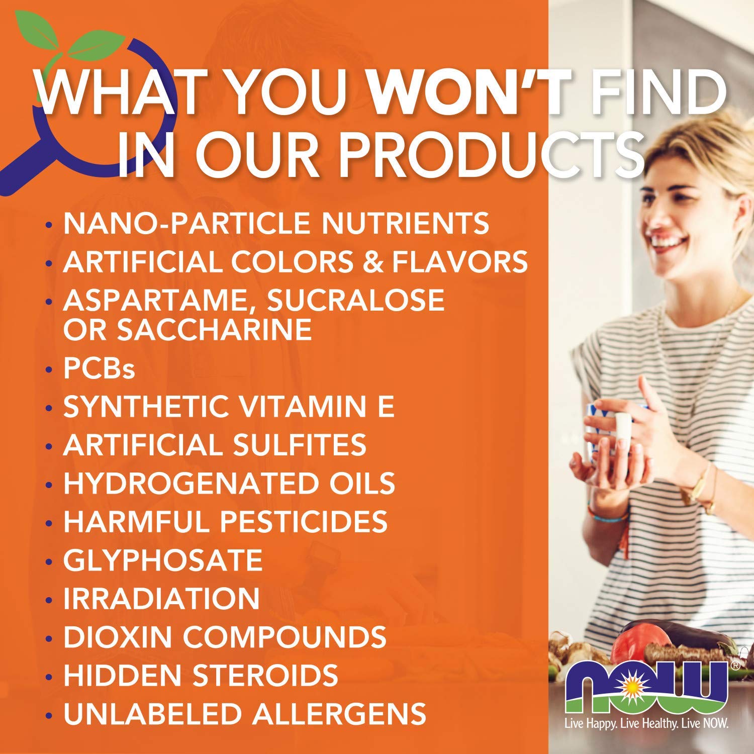 NOW Foods Glucosamina y Condroitina con MSM, empaque en EE.UU. de empresa familiar.