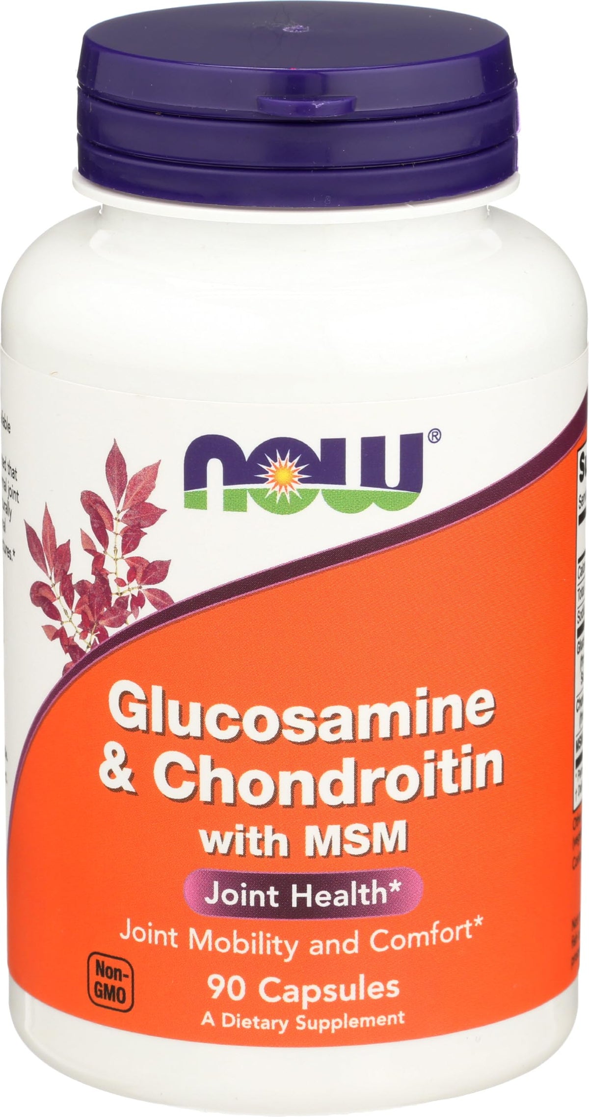 NOW Foods Glucosamina Condroitina MSM - botella, soporte para movilidad diaria