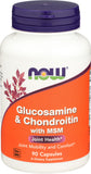 NOW Foods Glucosamina Condroitina MSM - botella, soporte para movilidad diaria