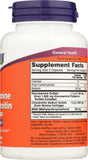 Etiqueta NOW Foods Glucosamina Condroitina MSM, apta para dietas sin gluten