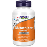 NOW Foods Glutatión 500 mg, botella: apoyo al sistema inmune diario.