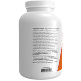 NOW Foods Inositol polvo, etiqueta clara, destacan certificaciones sin OGM y vegano