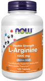 NOW Foods L-Arginina etiqueta trasera con datos de ingredientes
