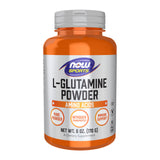 NOW Foods L-Glutamina Pura en Polvo, botella, apoyo a la masa muscular