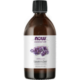 NOW Foods Lavanda aceite en botella de 16 oz para aromaterapia suave.