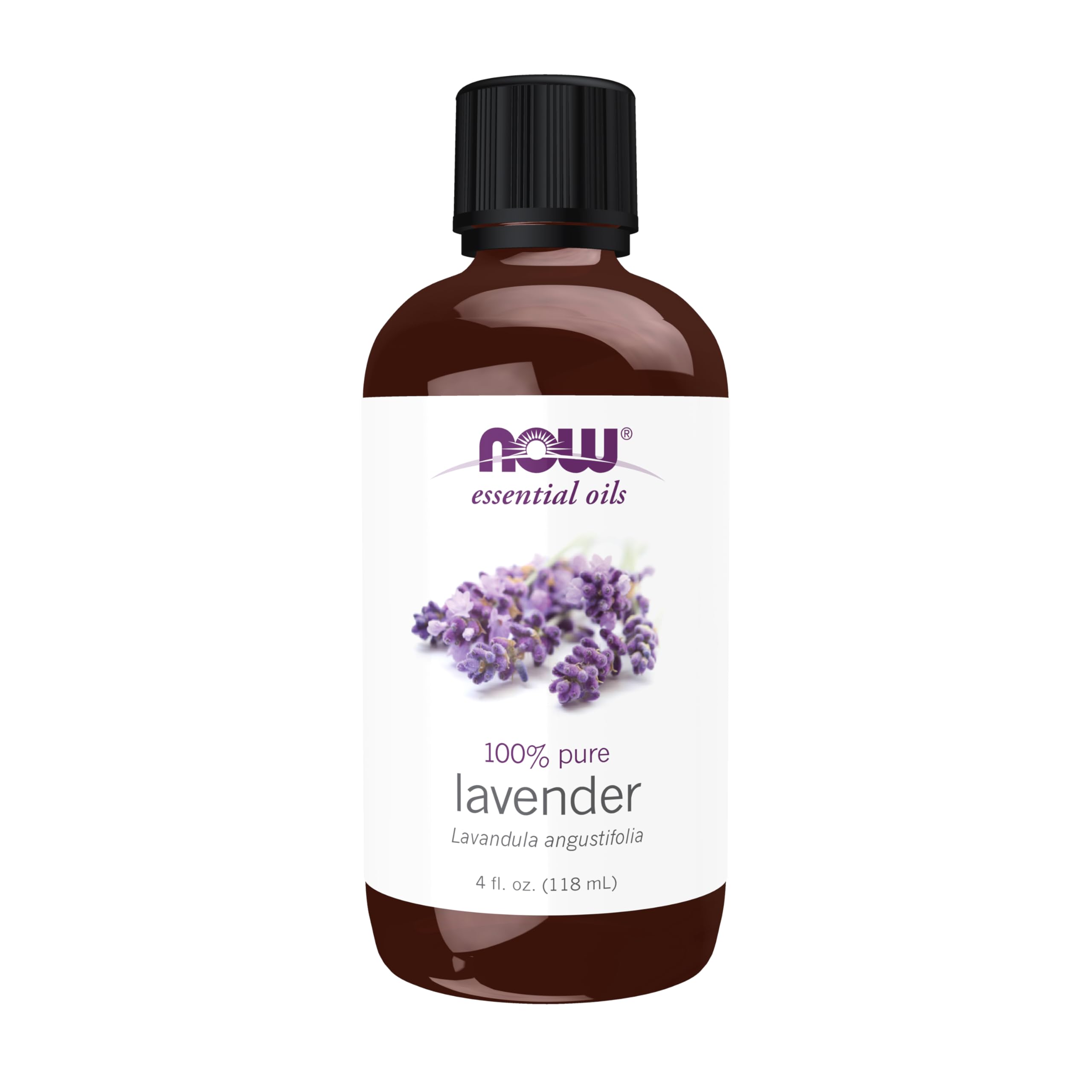 NOW Foods Lavanda: aceite puro para aromaterapia y relajación.