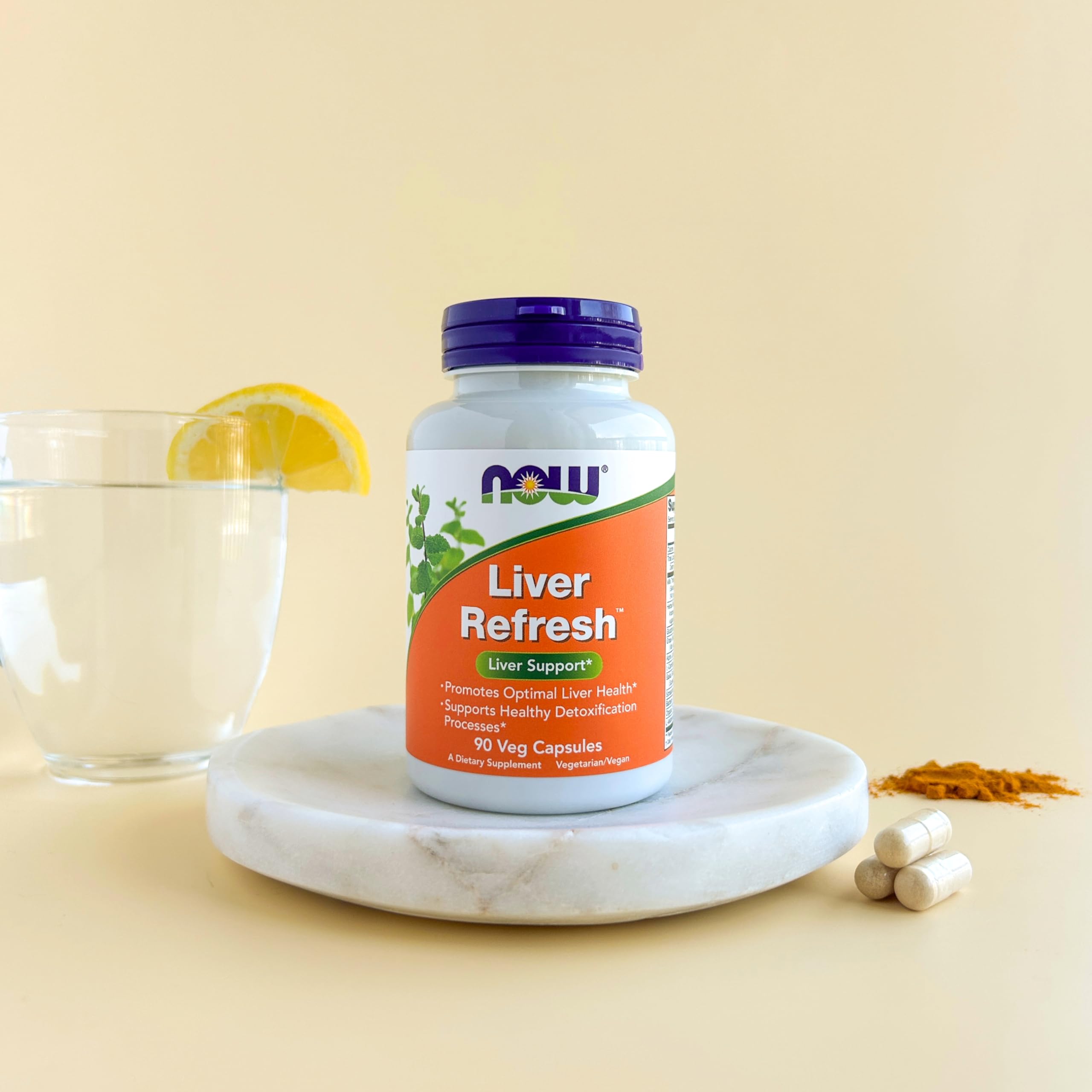 NOW Foods Liver Refresh: 90 cápsulas para uso diario.