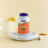 NOW Foods Liver Refresh: 90 cápsulas para uso diario.
