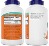 NOW Foods magnesio glicinato tabletas en primer plano