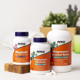 NOW Foods magnesio glicinato apoya músculos y nervios