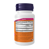 Etiqueta frontal NOW Foods Mega D-3 MK-7 con información de dosis y beneficios.