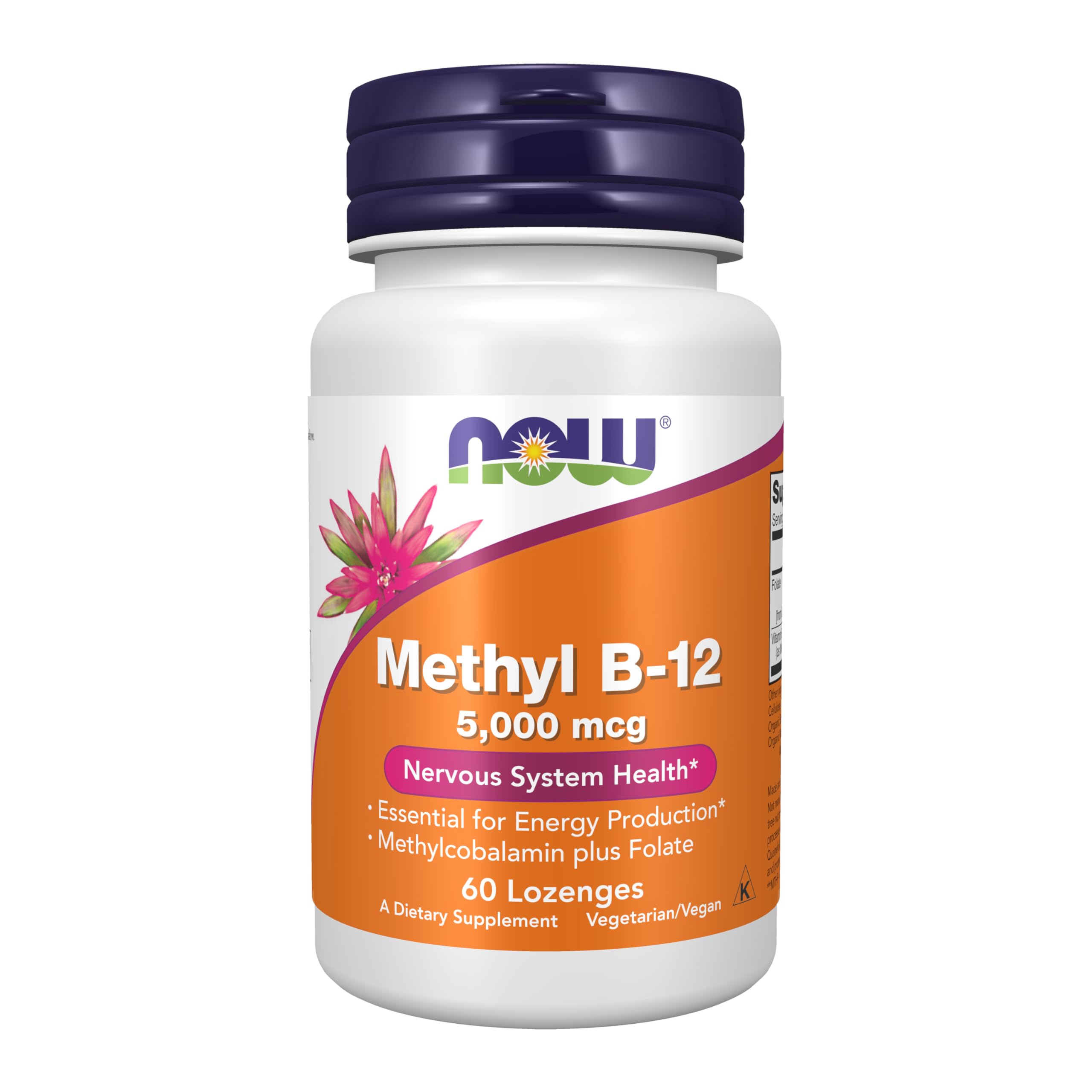 NOW Foods Methyl B-12 botella, apoyo a la energía diaria