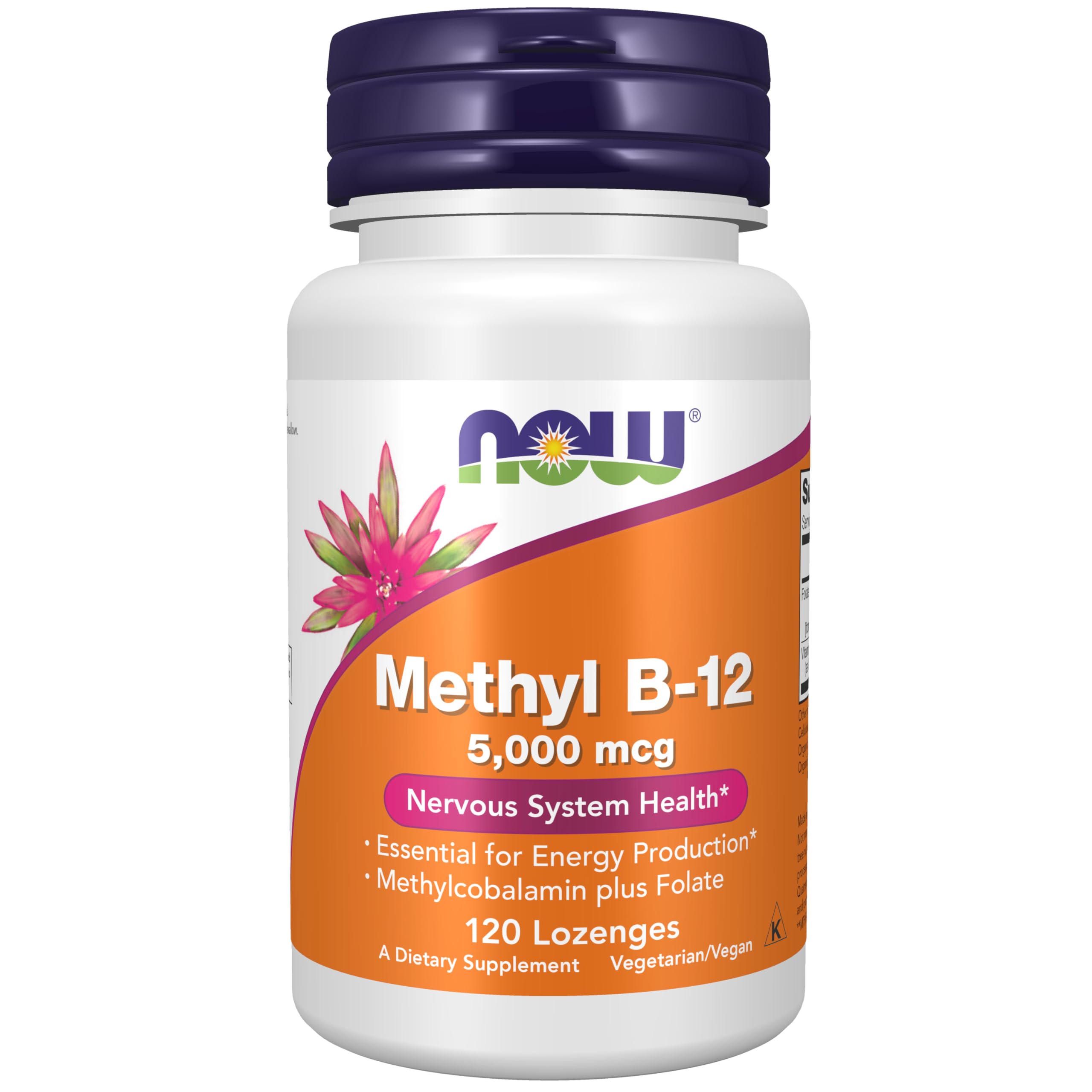 NOW Foods Metil B-12 botella: apoyo posible a la energía diaria