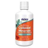NOW Foods Minerales Coloidales Frambuesa, cucharada medidora para dosificaciones diarias.