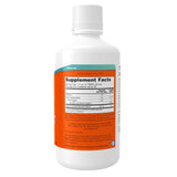 NOW Foods Minerales Coloidales Frambuesa, etiqueta que destaca ingredientes y sabor.