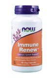 NOW Foods Mushroom Immune Renew, botella vertido: posible apoyo diario al sistema inmune.