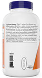NOW Foods NAC 1000 mg envase transparente con etiqueta legible