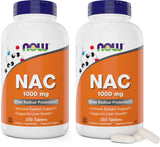 NOW Foods NAC 1000 mg frente del envase, suplemento diario