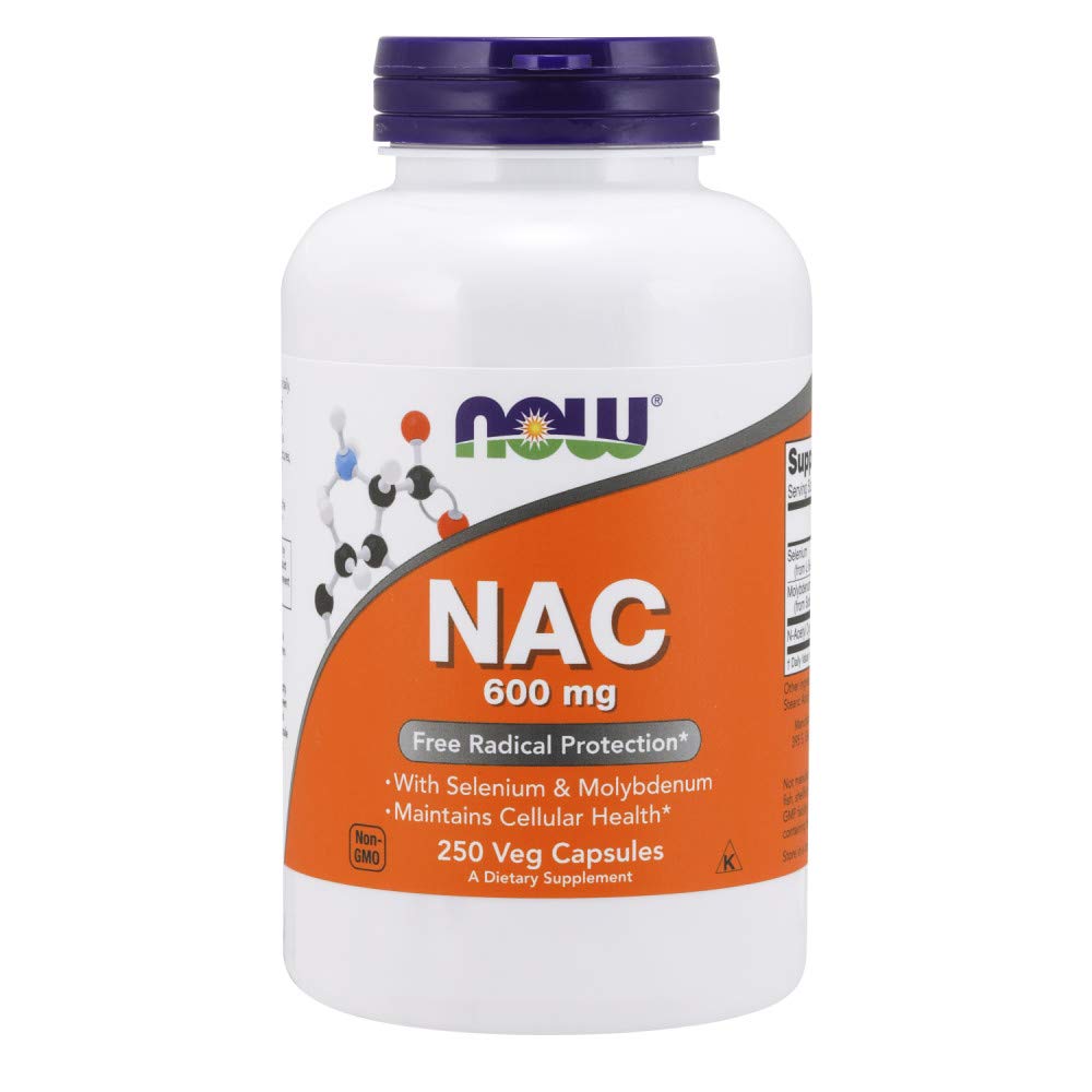 Cápsulas NAC 600 mg de NOW Foods, formato rápido para complementar tu cuidado diario