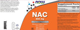 NOW Foods NAC 600 mg presentación de 400 cápsulas: opción económica para casa