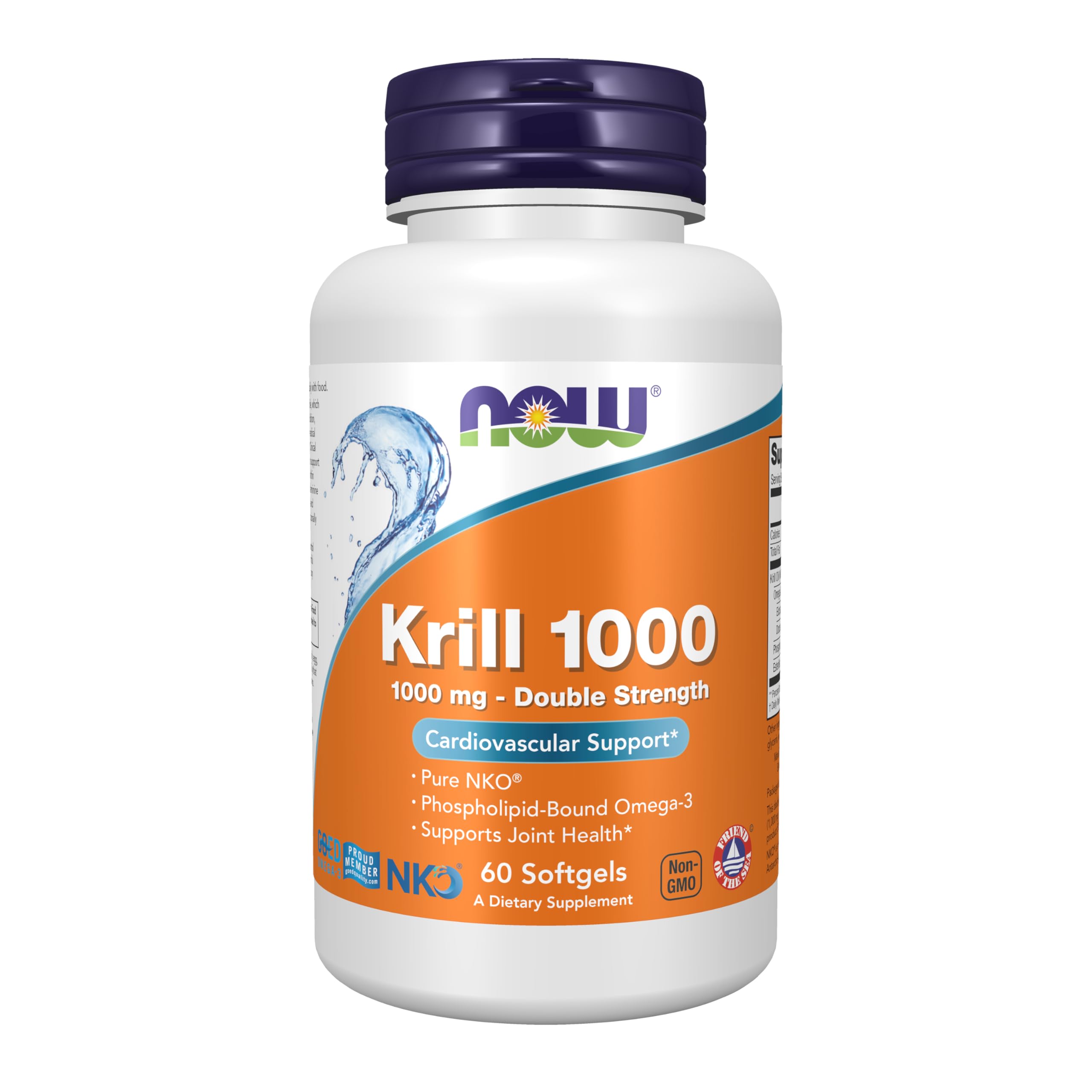 NOW Foods Neptune Krill, frasco con cápsulas para apoyar la salud articular
