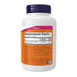 NOW Foods Niacina 500 mg etiqueta, información clara para uso seguro